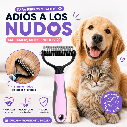 🐶 Ayuda a Eliminar Nudos y Enredos sin Jalones Molestos