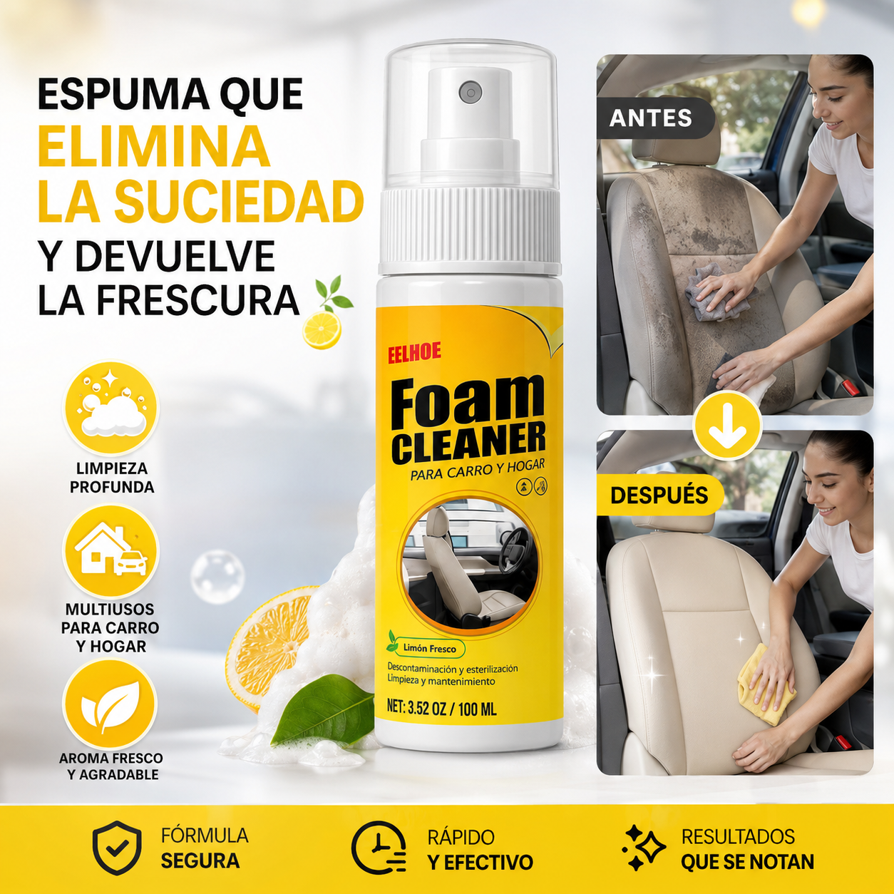 🧽 Elimina grasa y suciedad difícil en segundos sin pasar horas tallando