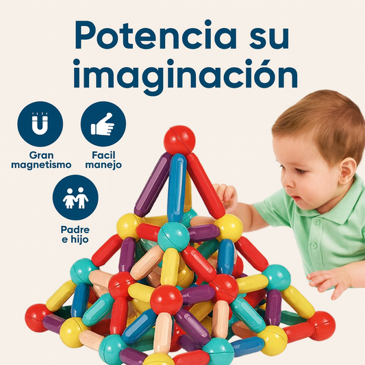 Bloques Magnéticos Inteligentes: Construcción, Creatividad y Aprendizaje en un Solo Juego